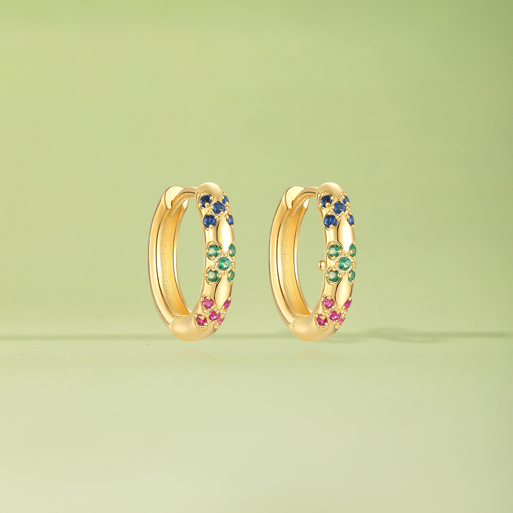 5g Weight 925 Sterling Silver Ear Needle Material Zircon Inlay Material Earrings Classification 1 Pair Quantity Holiday, Travel, Daily Occasion 925 Sterling Silver Material Geometric Pattern Women's Gender Plating Design Simple Style Style 1 Pair 925 Sterling Silver Zircon Geometric Earrings 17