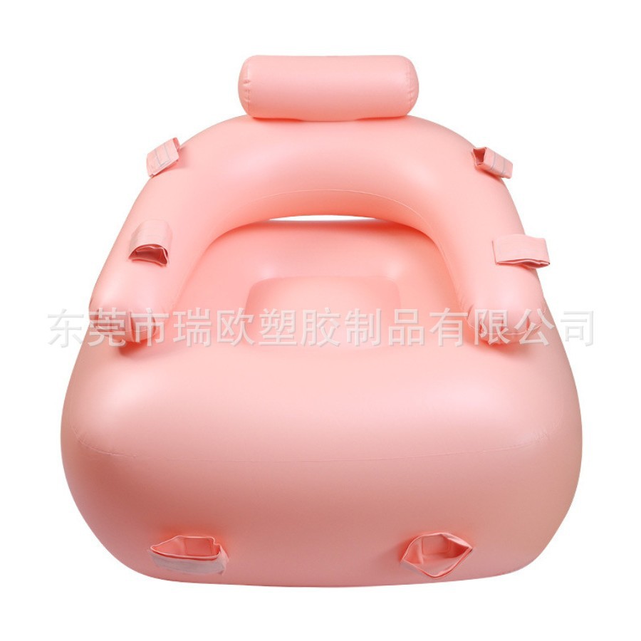 Inflatable cartoon swimming ring