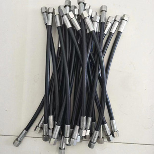 Mining oil field wear-resistant anti-Flex high pressure hose hydraulic hose assembly steel wire woven rubber tube
