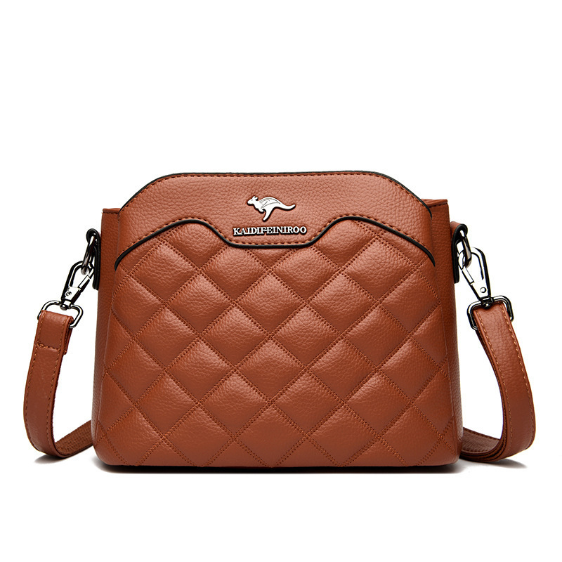 Women's High Quality Designer Shoulder Bag Handmade Leather Crossbody Bag Summer Top Handle