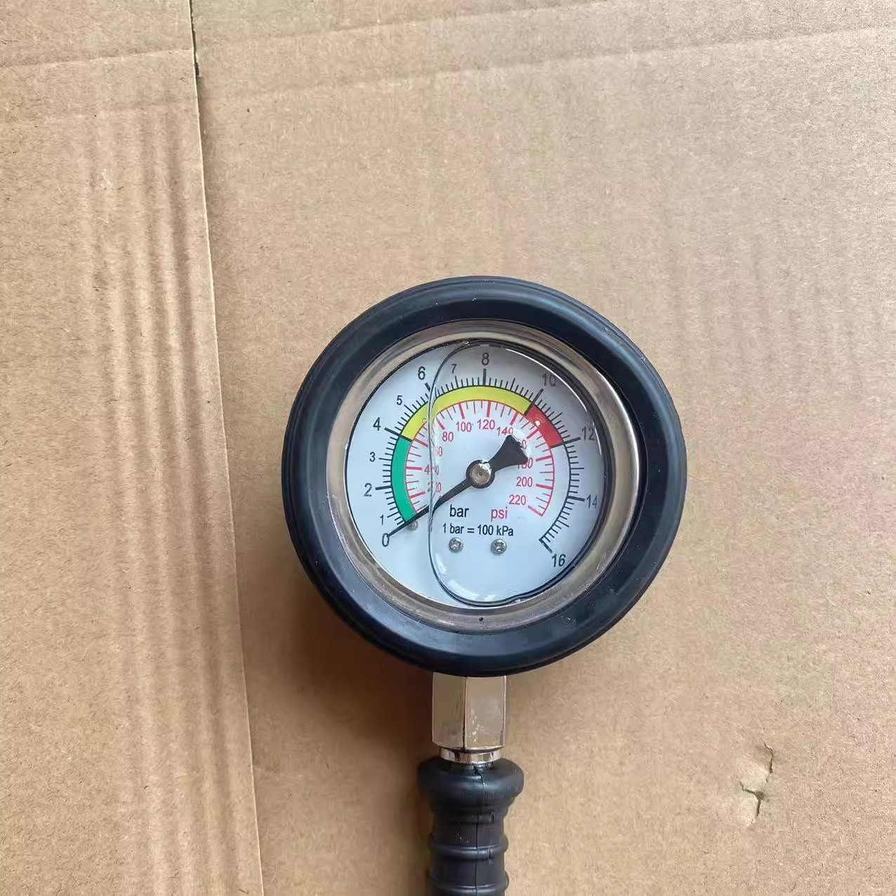 Shock-Proof Car Tire Pressure Gauge, Tire Pressure Oil Gauge, Air Pressure Monitor, Special Tool for Large Truck Air Pressure Detection