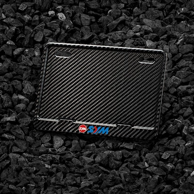 plate holder, license plate frame, Nömrə qabı - motorcycle-molded-dry-carbon-twill-yamaha