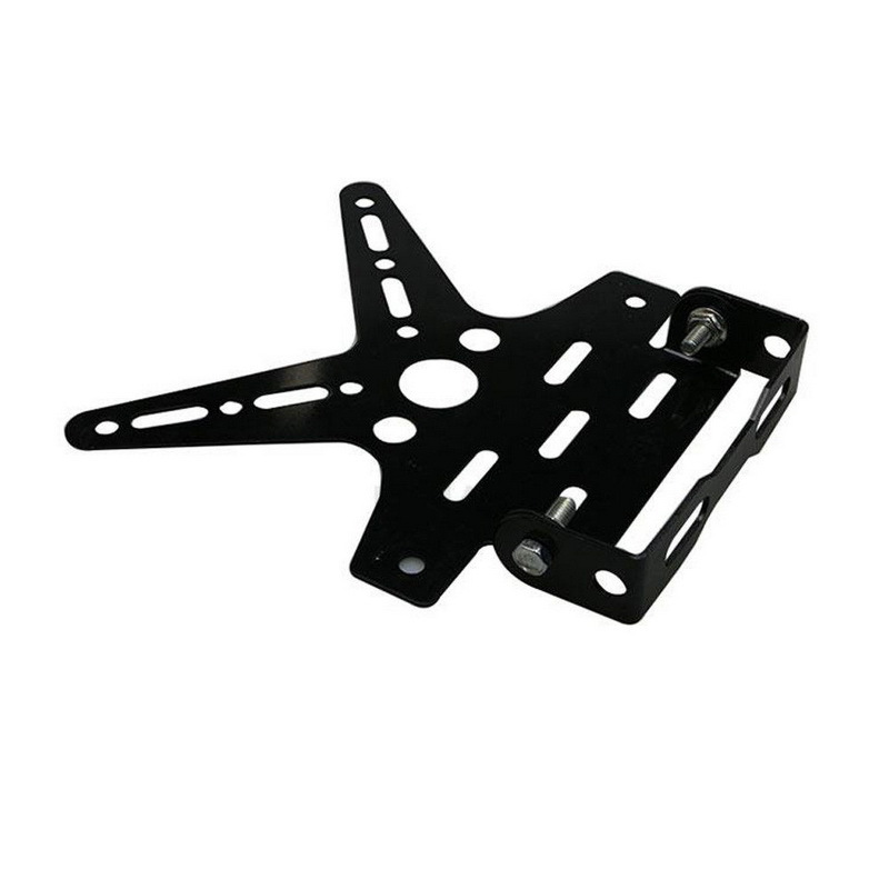 Motorcycle Electric Vehicle Modification Accessories License Plate Holder Adjustable Movable Swallow Type License Plate Holder Cross-Border Hot Sale