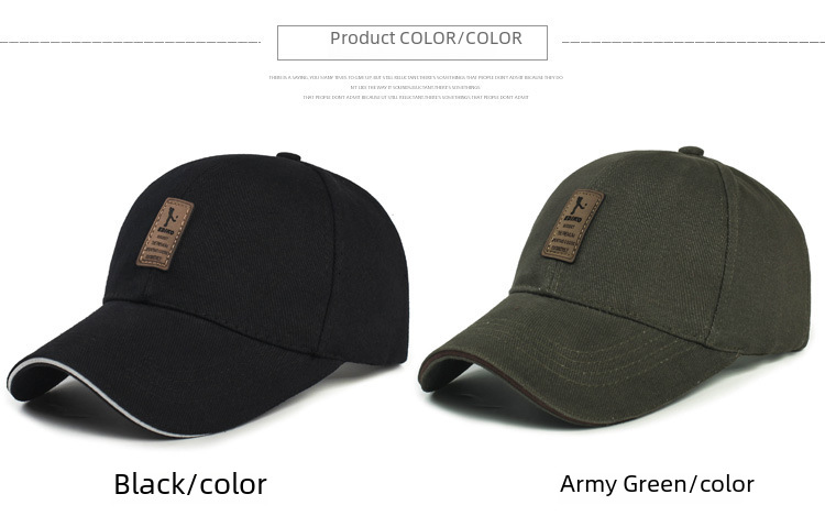 Hat Men and Women's Spring and Summer Cotton Baseball Cap Autumn and Winter Korean Sports Sun Hat Cap Sunscreen Sun Hat_voghion.com