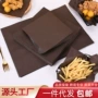 美式一次性咖啡色包装盒油纸
