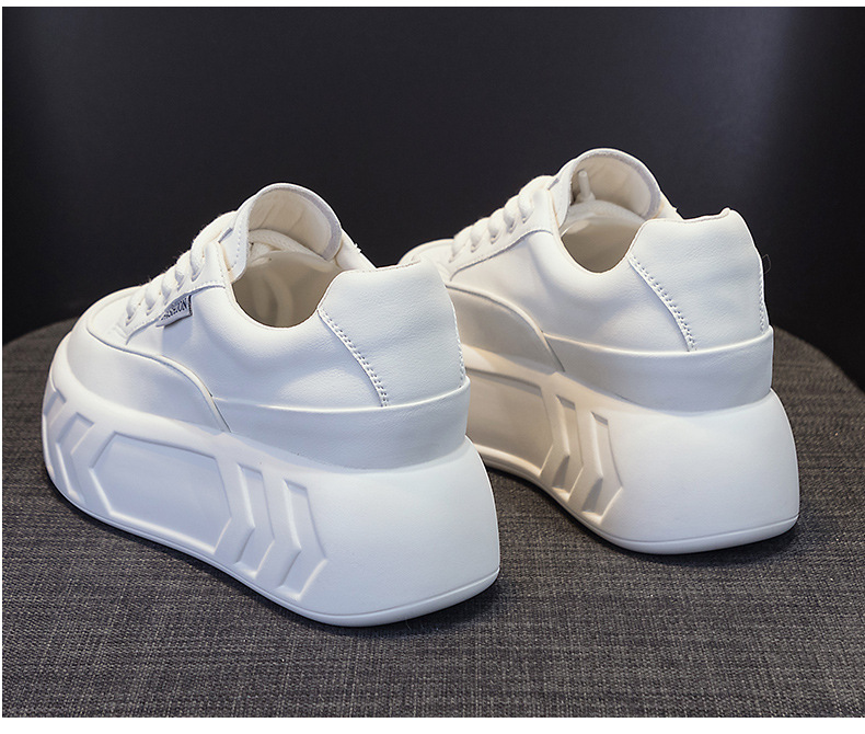 Giày sneaker nữ đế dày tăng chiều cao da bò mùa xuân 2025 — M2315 Màu mơ, M2315 màu trắng, M2315-1 mặt lưới màu trắng, M2315-1 mặt lưới màu hồng chi tiết 24