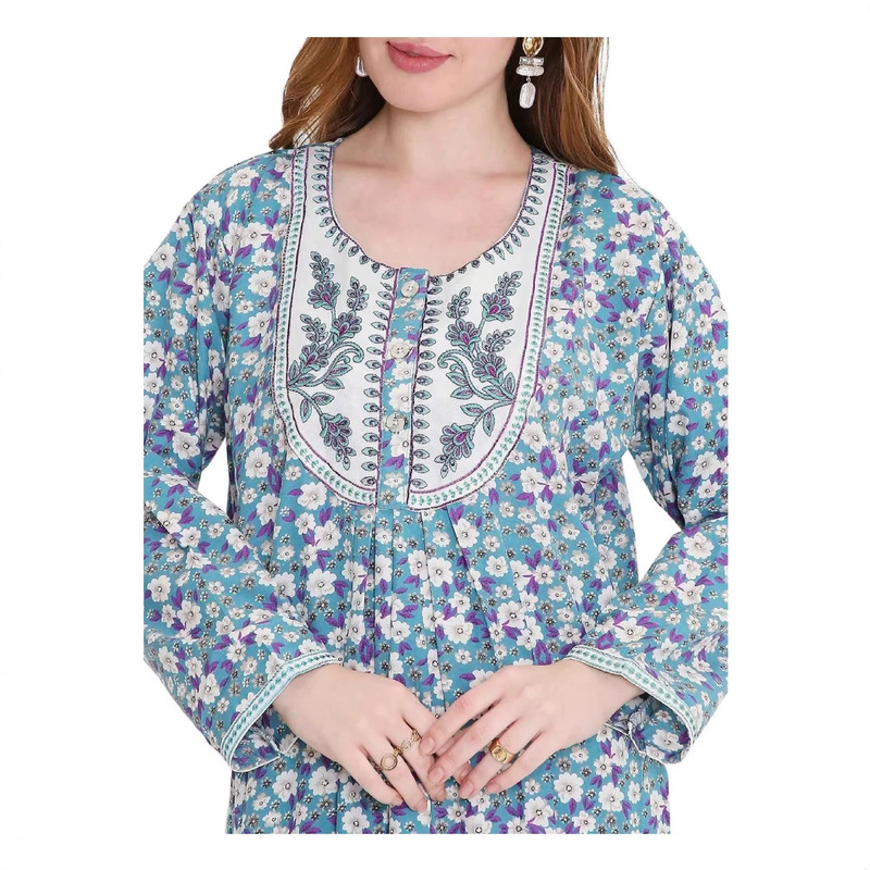 Supply of Cross-Border Long Embroidered Women's Robes for Outerwear, Jalabiya Robes