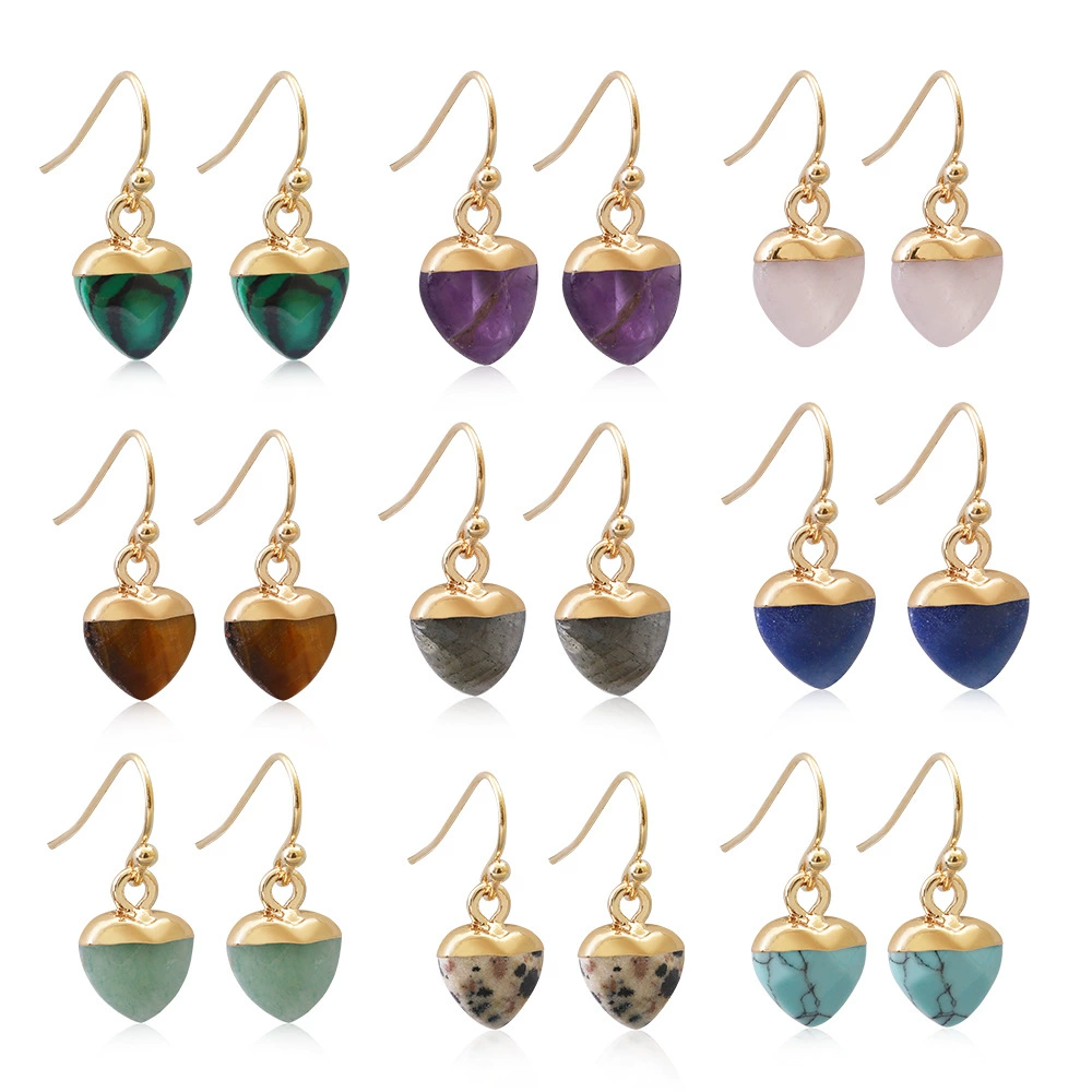 Organic earrings, Amazon, European style, (Cross-border trading)