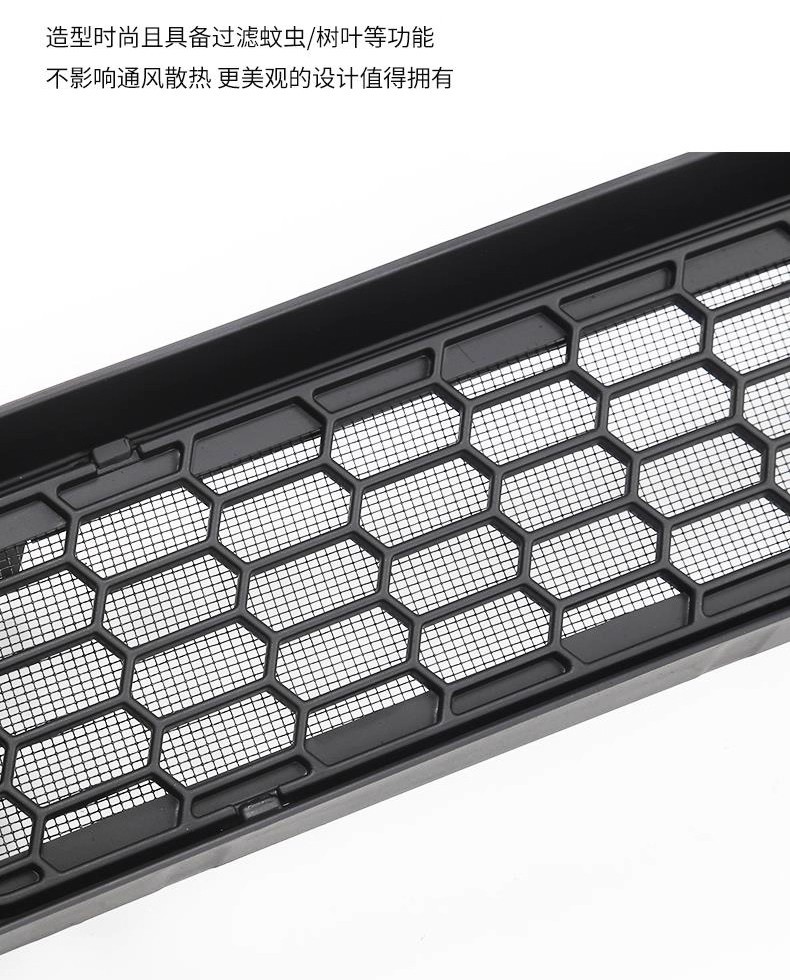 Suitable for Tesla Model Y Insect-Proof Net, Model 3 Updated Version Y Detachable Quick-Release Insect-Proof Net Air Intake