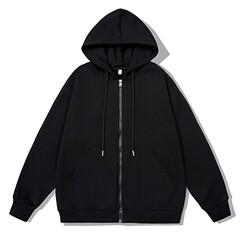 貿易男性と女性のトレンディなブランドジッパースウェットシャツフード付きロングジッパー春と秋のファッションメンズカジュアル多用途ジャケットメーカー卸売