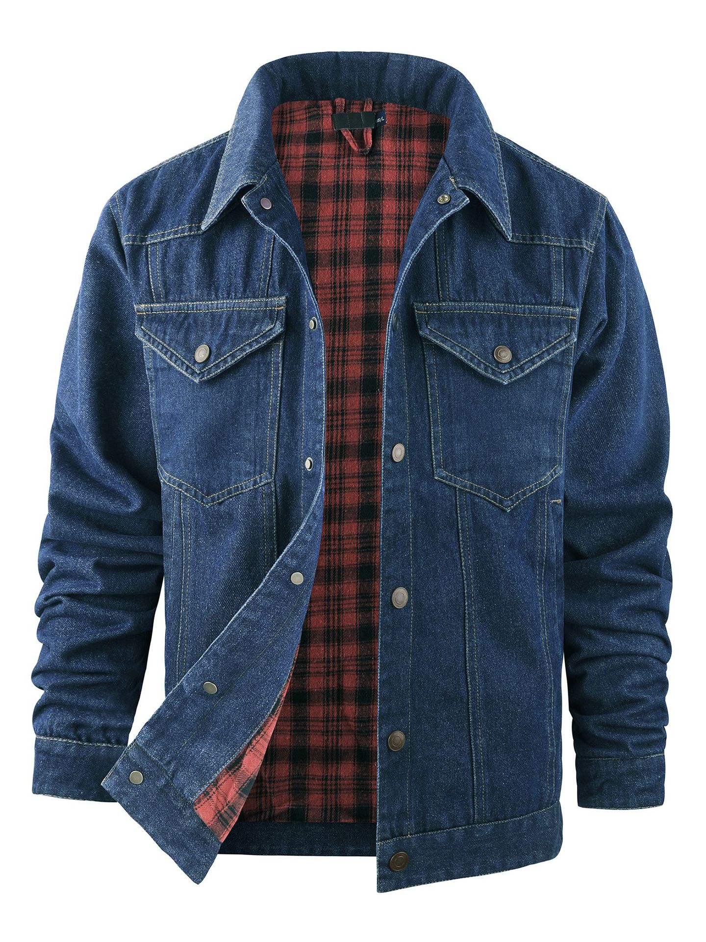 flannel jacket for leisure