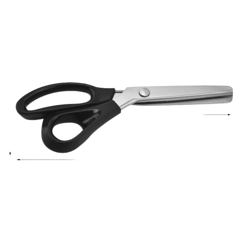 В наличии Кружевные ножницы Зубчатые ножницы для зубов собак Ручные ножницы для зубов Тканевые ножницы Треугольные ножницы Ножницы с дуговой волной