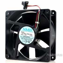NMB 4715KL-05W-B39 24V 0.4A 12CM 12038 24V 车床 变频器 风扇