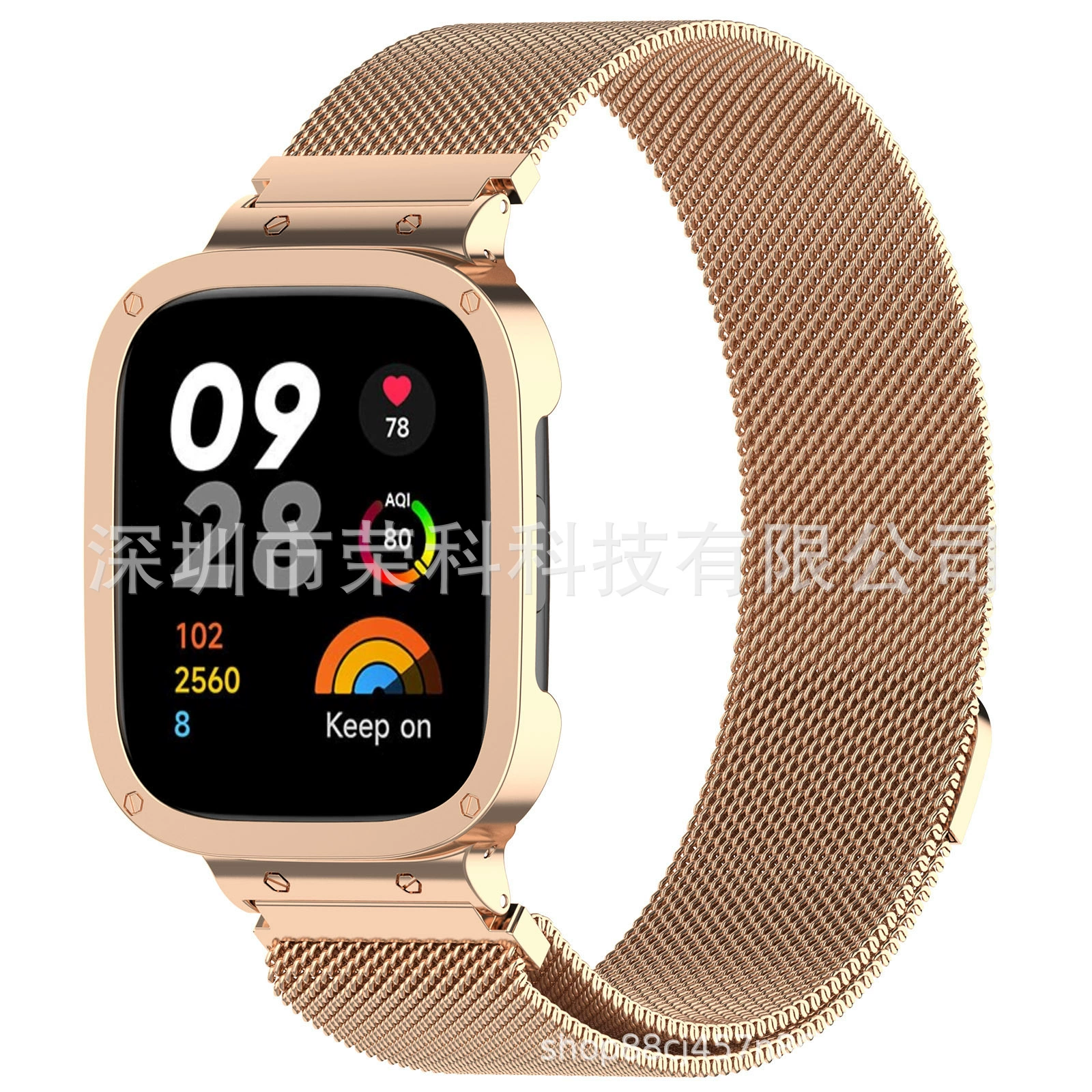 Подходит для Redmi Redmi Watch3 Миланский ремешок Mi Watch Lite3 Кольцо Ring Ring Wall Bot Botem Fragment Connector