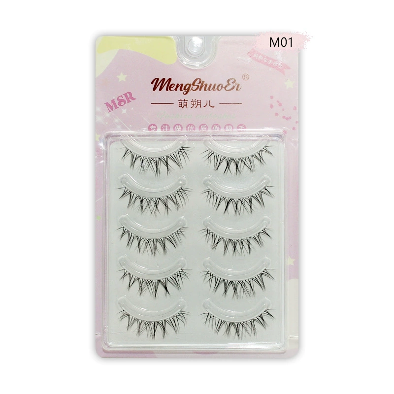 Little evil dense desire to fake eyelashes, прозрачные стержни, вся природная имитация женской группы новичок к cos Барби