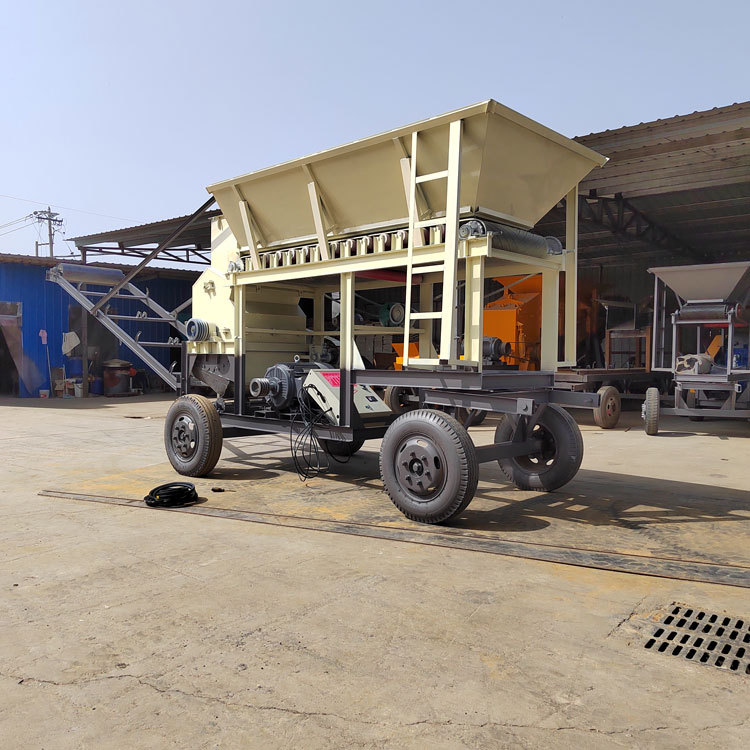 打碎大型工程粉石石头碎石机 小型 家用设备岩石移动式破碎锤式生