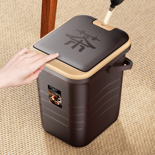 Tea Bucket, Tea Residue Bucket, Tea Waste Separation, Filtration and Drainage Bucket, Tea Table Waste Water Bucket, Household Kung Fu Tea Set Accessories