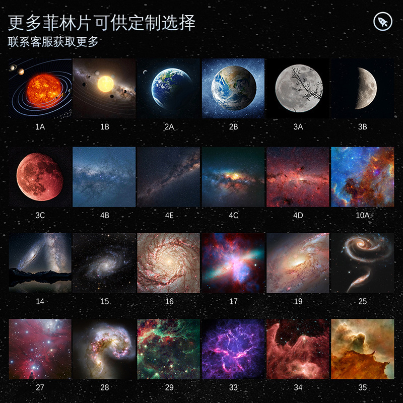 地球儀銀河星空灯は13セットのハイビジョン菲林片寝室投影灯をプレゼントします。|undefined