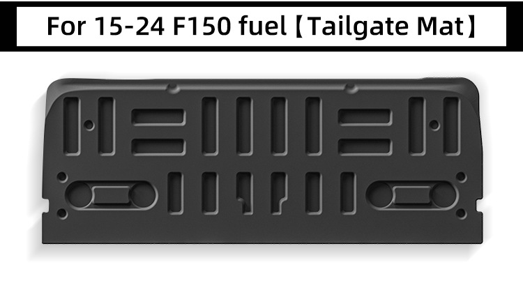 Suitable for 15-26 Models of Ford F150 Car Floor Mats, Waterproof and Dirt-Resistant, Special Tpe Floor Mats for the Rear Compartment