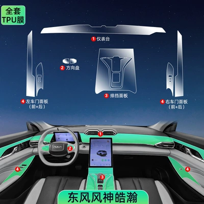 Dongfeng Fengshen Haohan Central: Car interior film - fengshen-haohan-complete-set-excluding-navigation-instrument-tpu