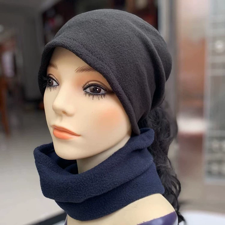 Однослойный фланцевый шейный чехол для наружных спортивных шнурков Зимняя шея теплая зимой и весной морозостойкая двухслойная шапка