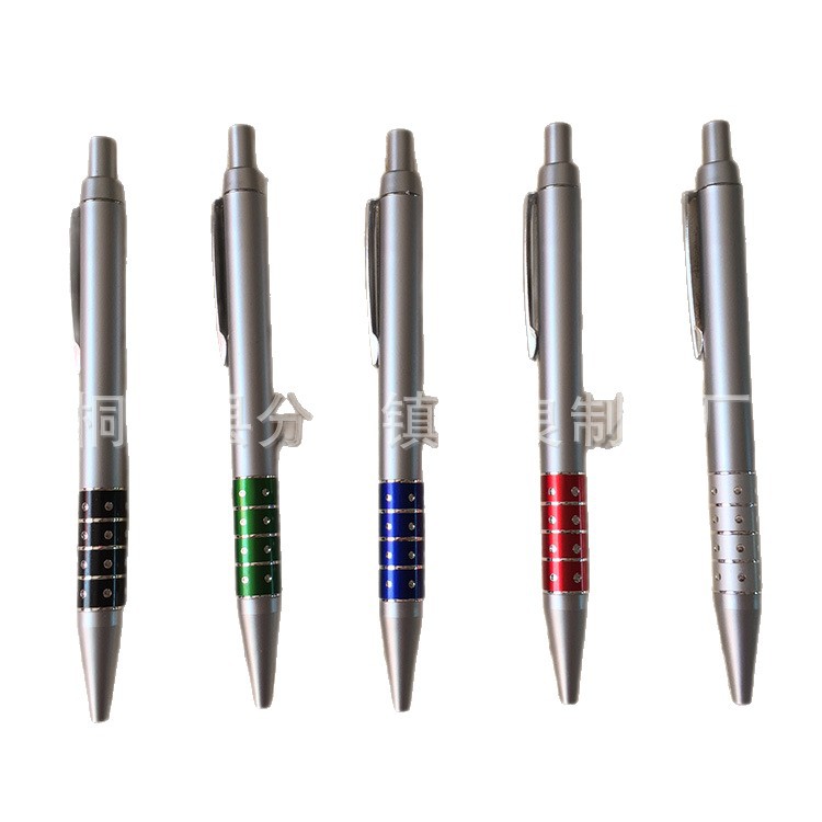 Presione bolígrafo personalizado bolígrafo de plástico Presione bolígrafo personalizado logotipo