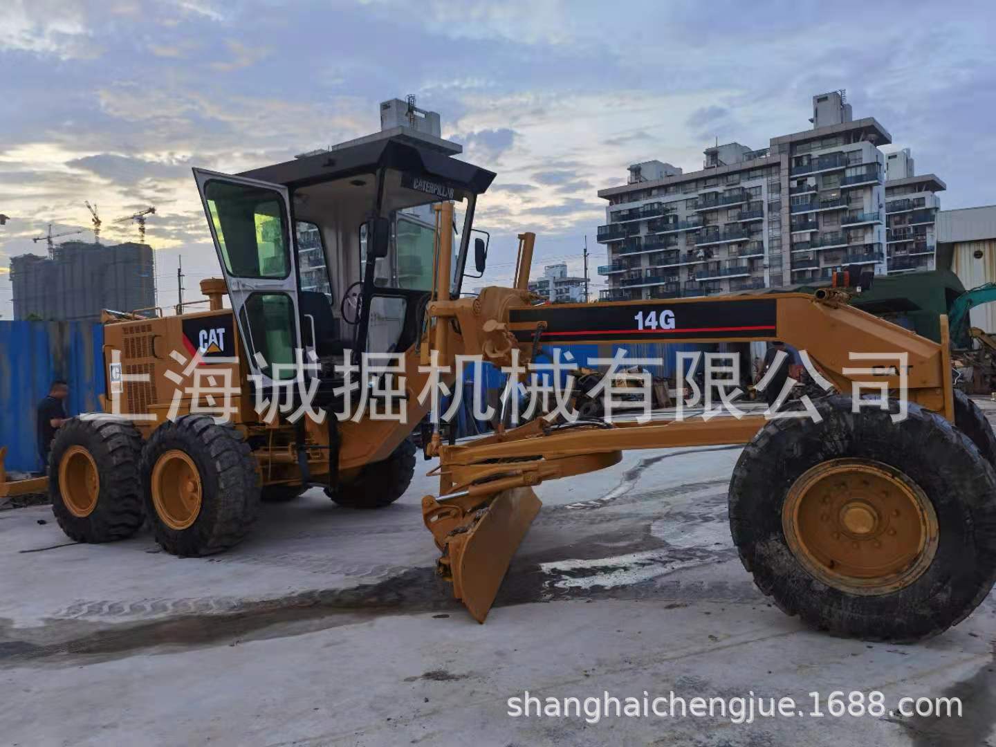 二手卡特彼勒14G平地机 caterpiller 卡特平地机140G