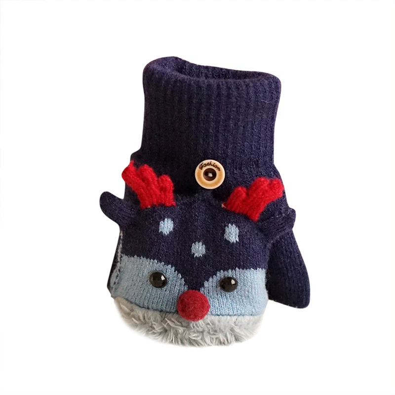 Детские варежки из трикотажа keep warm, без пальцев