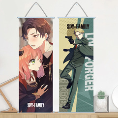 Spy x Family Season 2 Anime Scroll Poster Wall Art Merchandise for International Trade