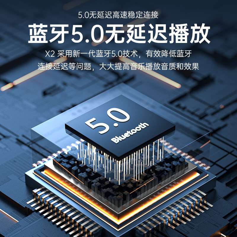 国境を越えた新型X2 bluetoothスピーカーが屋外で携帯しているミニ無線布芸サブウーファカードbluetoothオーディオ|undefined