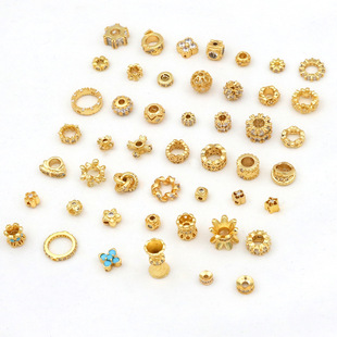 �~����18k��ɫ��ʯ����ִ�����������ֹ�DIY�Ʒ���C45