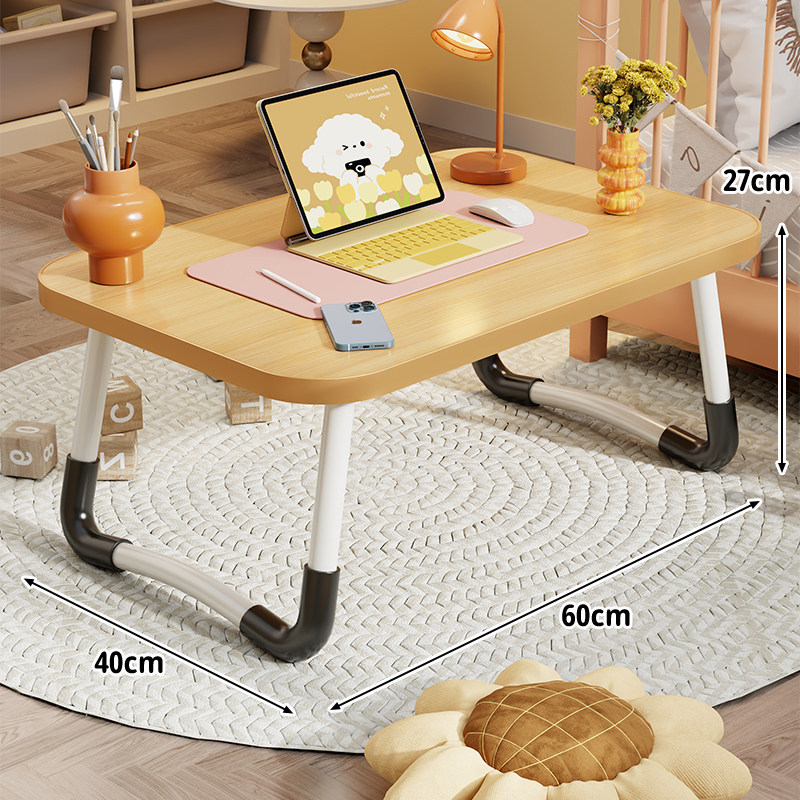 Mesa Plegable para Cama, Multifuncional, para Dormitorio y Estudiantes