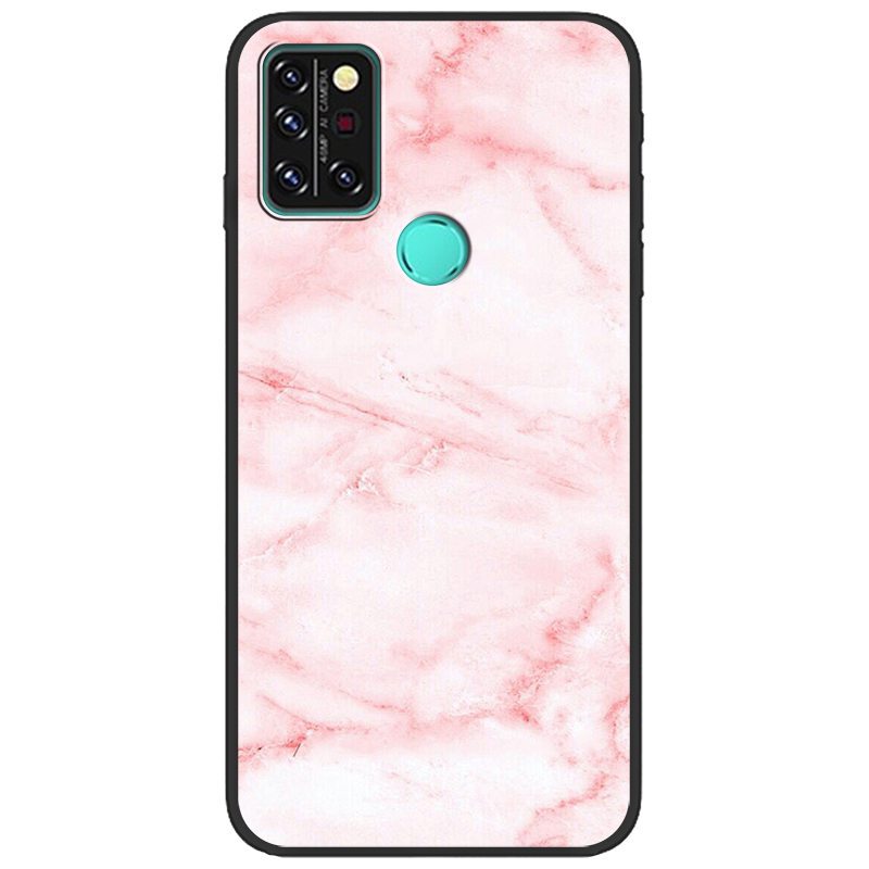 Black shell pink marble