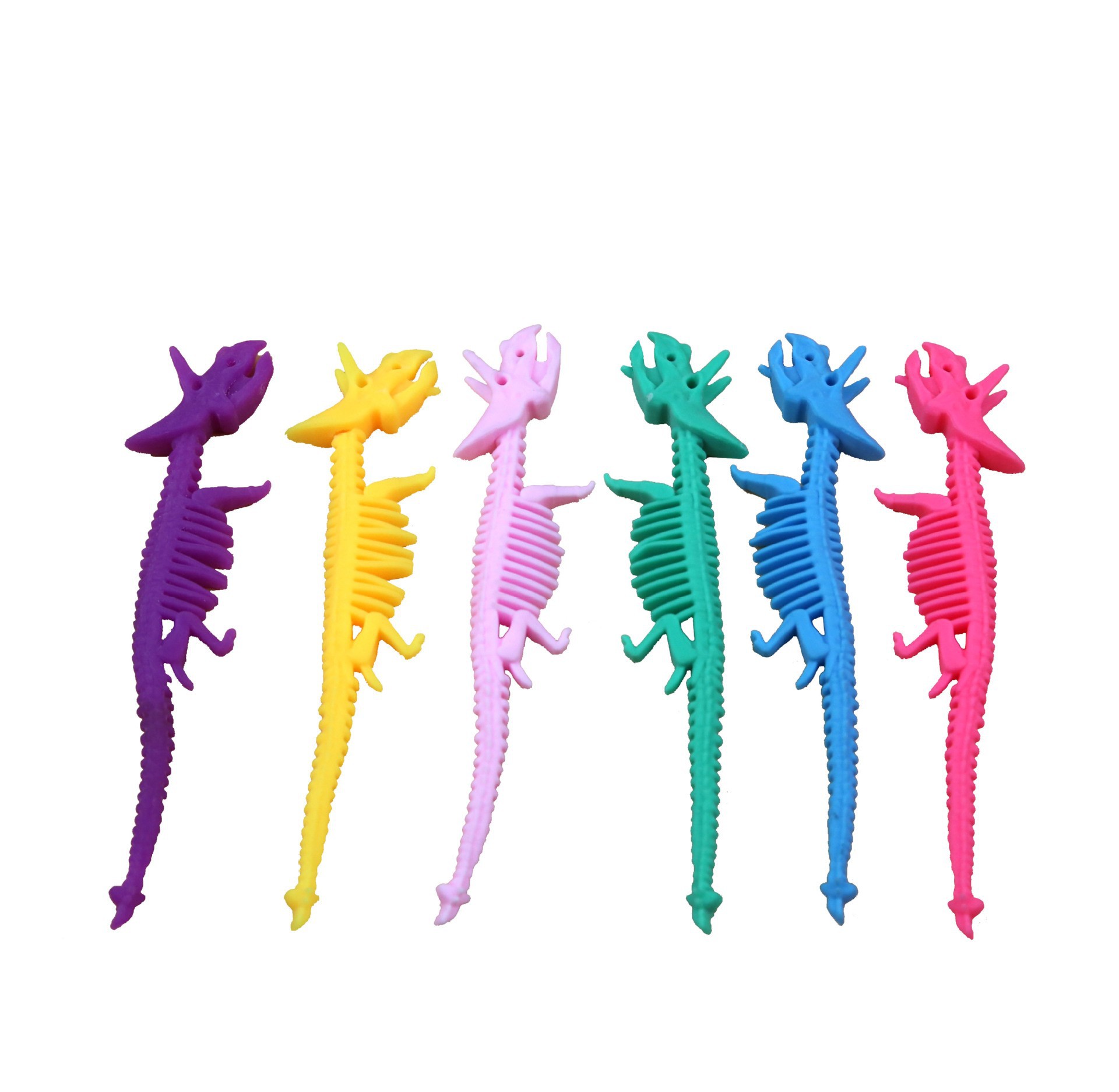 트리케라톱스 화석 6색 랜덤 1개