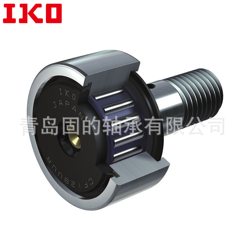 凸轮从动IKO轴承 CF10-1VBUU 满滚子六角孔螺栓 CF24VBU 圆柱外圈