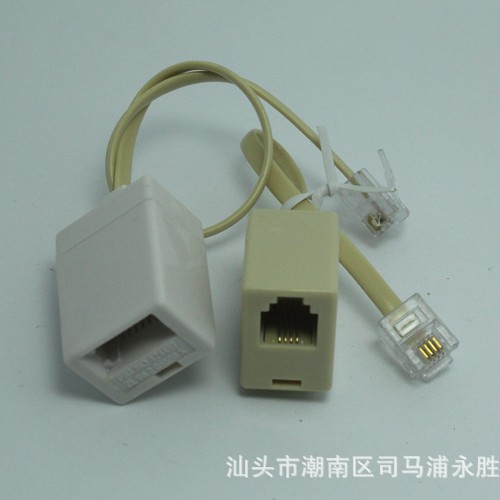 专业生产厂家电话接线盒，美式转英式6P4C