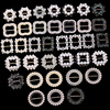 Metal material, crystal from pearl, hairgrip, headband, suspenders, accessory, factory direct supply