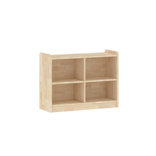 Four-Compartment Cabinet (with Back Panel)