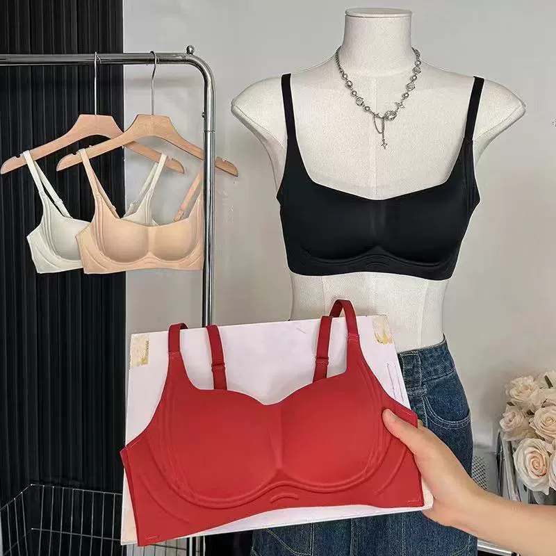 Underwear, breathable push up bra, comfortable supporting wireless bra