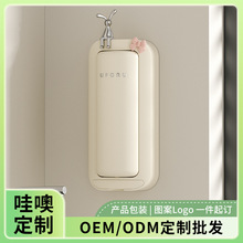 定制旋转筷子盒免打孔壁挂式家用厨房勺子筷子餐具分格沥水收纳盒