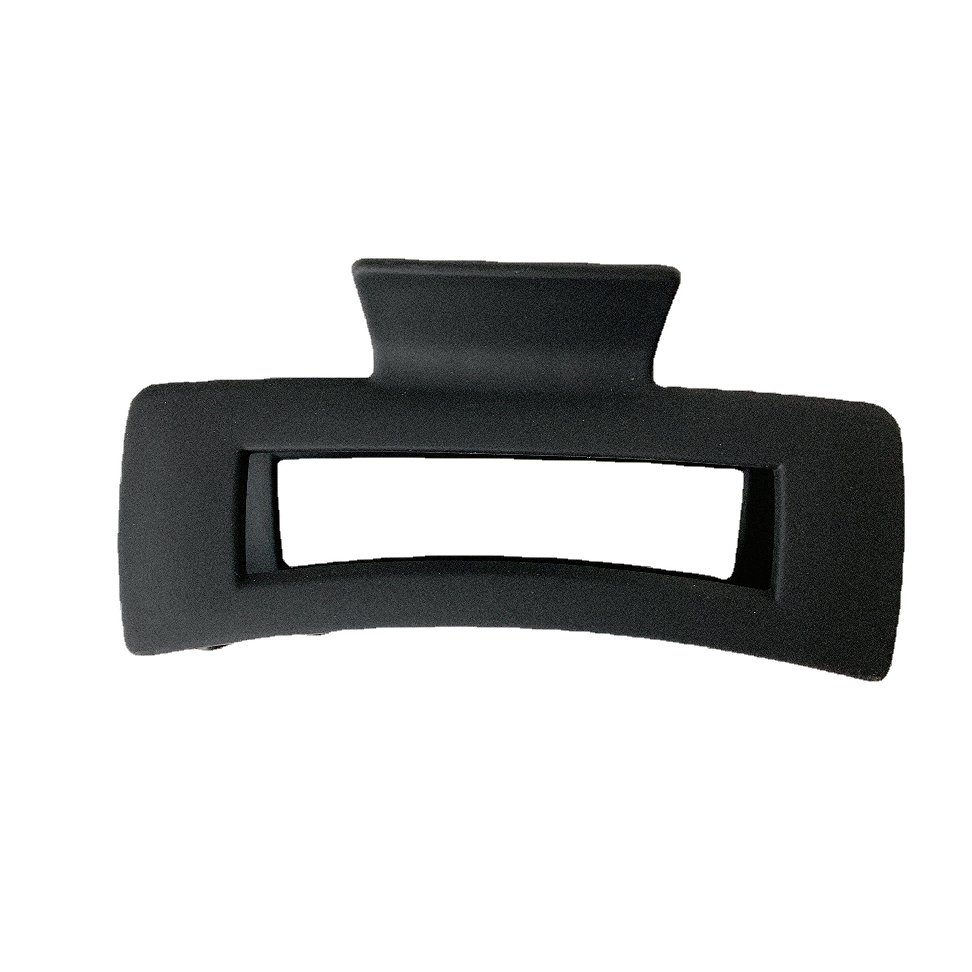 Clip de pelo negro pequeño clip de pelo femenino tocado Cabeza trasera horquilla alta Cola de Caballo horquilla fija clip de tiburón grande al por mayor