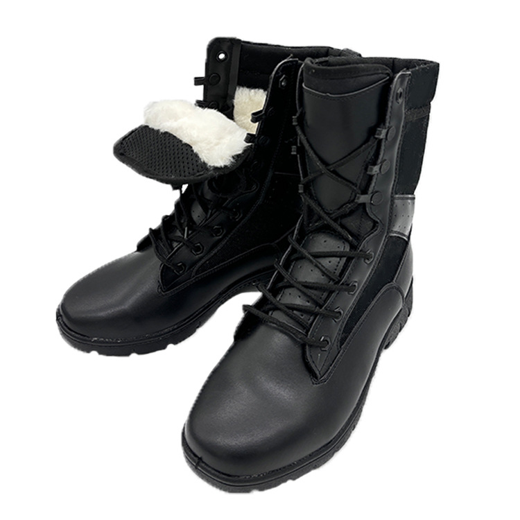 New outdoor training boots winter warm thickened wool boots men's…