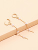 Long fashionable universal earrings from pearl, European style, suitable for import, simple and elegant design, wholesale