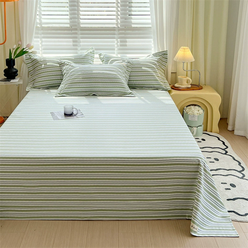 Новые хлопчатобумажные старые грубые простыни хлопчатобумажные постельные простыни