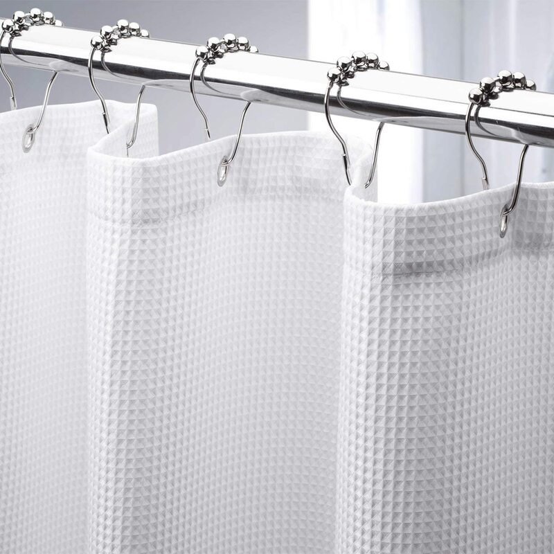 Amazon Hot Selling 240g Heavy Waffle Shower Curtain Toilet Bathroom Waterproof Cloth Curtain Mildew Proof Partition Curtain Amazon Hot Selling 240g Heavy Waffle Shower Curtain Toilet Bathroom Waterproof Cloth Curtain Mildew Proof Partition Curtain