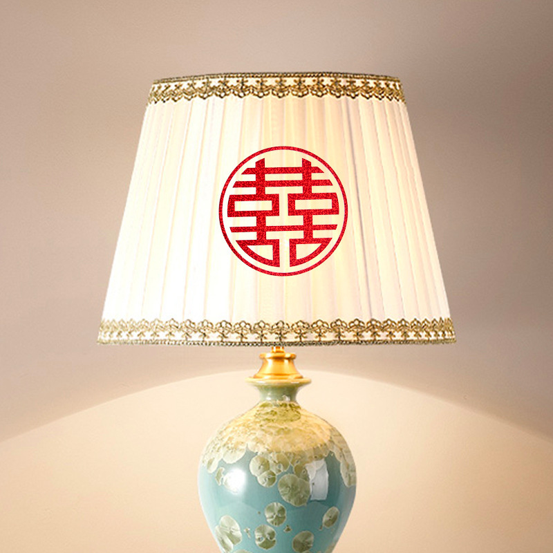 Wedding celebration supplies self-adhesive small happy word stickers, sugar box accessories, happy word stickers, red envelopes, envelopes, electrostatic sealing stickers