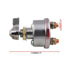 Car Modified Racing Car Universal Power Switch 12V 200A Battery One-key Power Off Switch Suitable for A804 