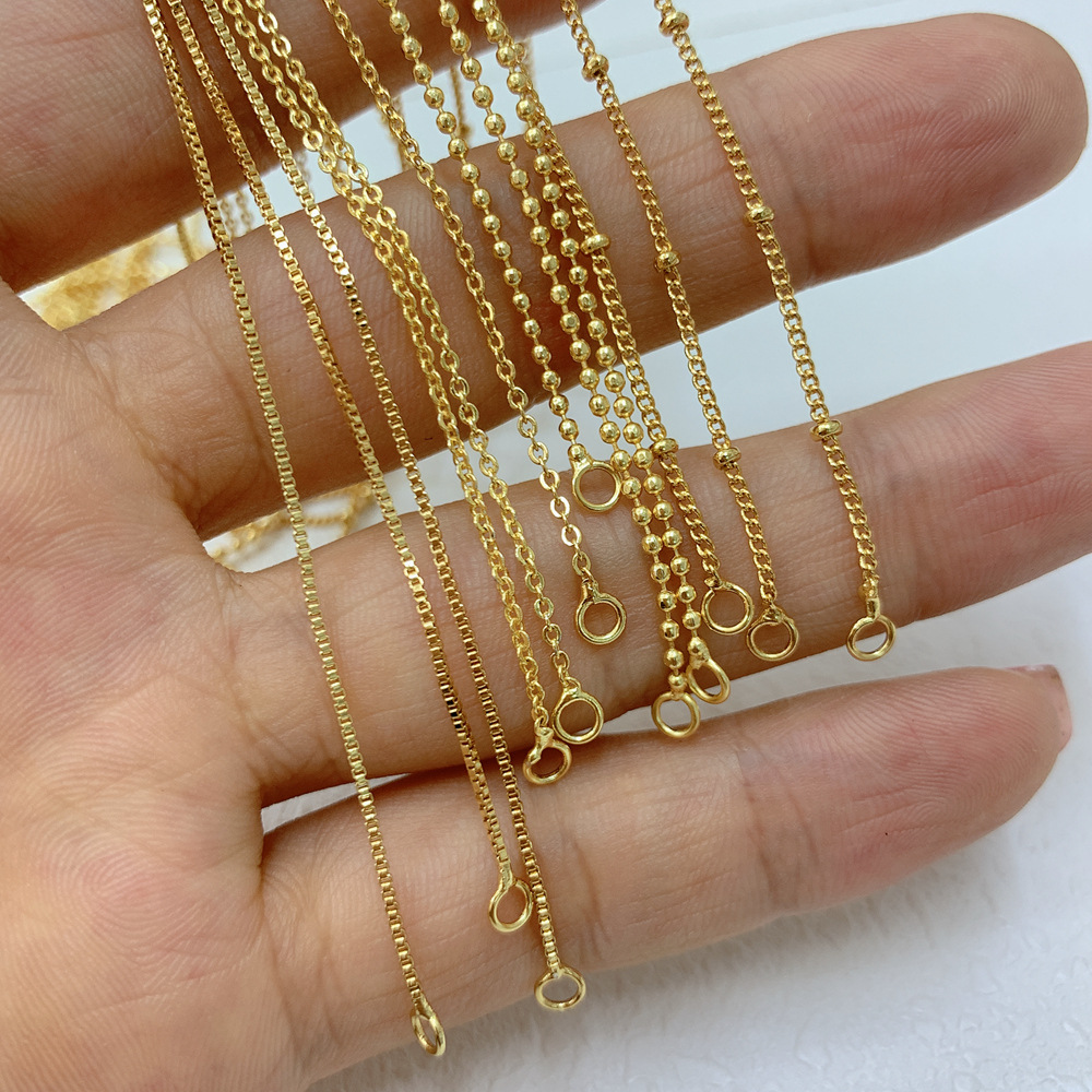 1 Piece Quantity Fashion Solid Color Copper Plating Jewelry Accessories
