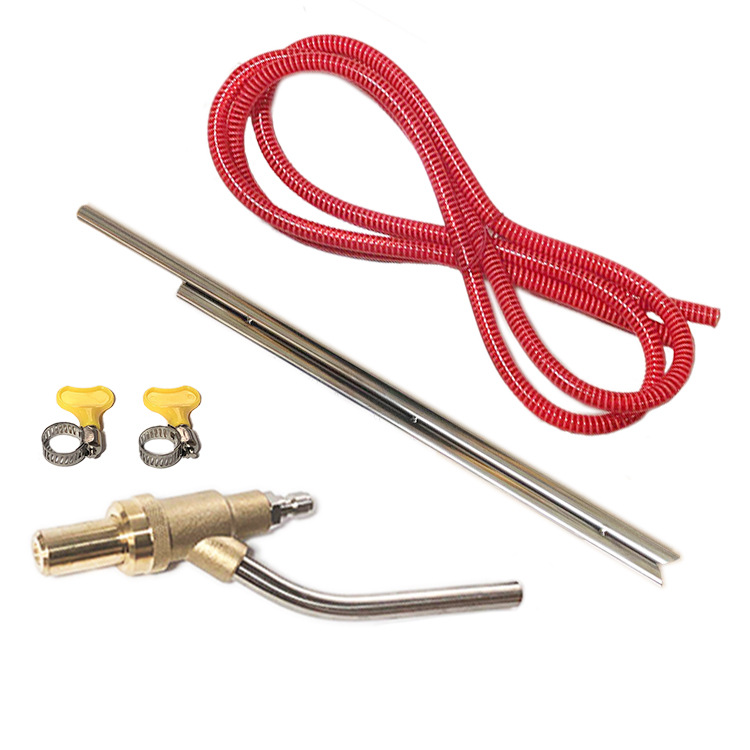 虎啸工业喷砂水喷砂不锈钢水管除锈除漆350 公斤高压清洗机喷砂枪