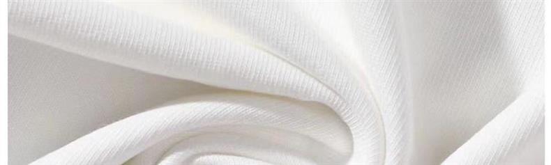 Grynos medvilnės trumpomis rankovėmis marškinėliai vyrams ir moterims, vasariniai, madingi, laisvi, apvaliu kaklu ir raštu išspausdinti „Instagram“ tinklelio raštu._voghion.com